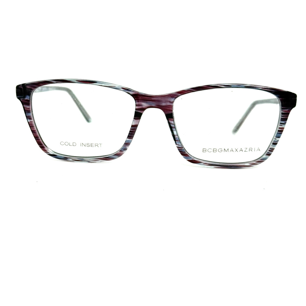 BCBGMAXAZRIA GRETA Black‎ Horn Eyeglasses Frames 53-17-135mm B40mm H20661